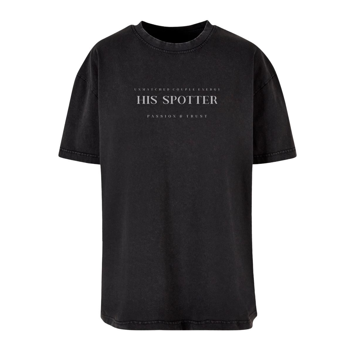 His Spotter - Girlshirt
