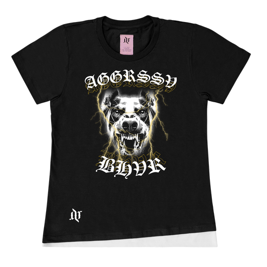 AGGRSSV BHVR - Girlshirt