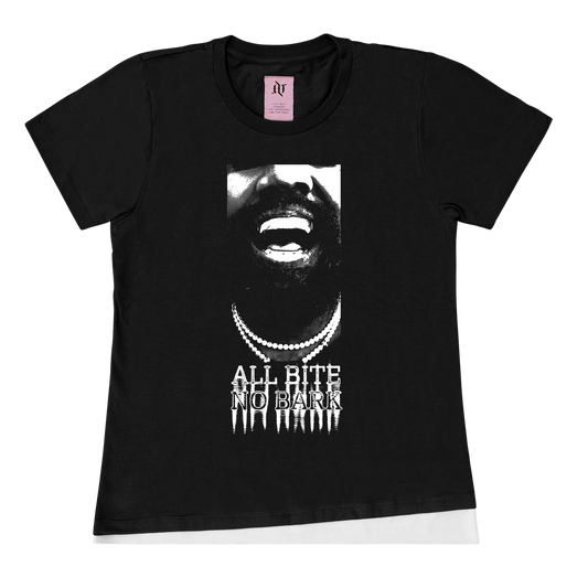 All Bite No Bark - Girlshirt
