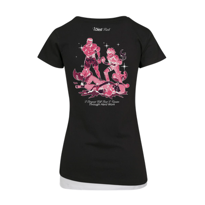 Work Hard - Girlshirt