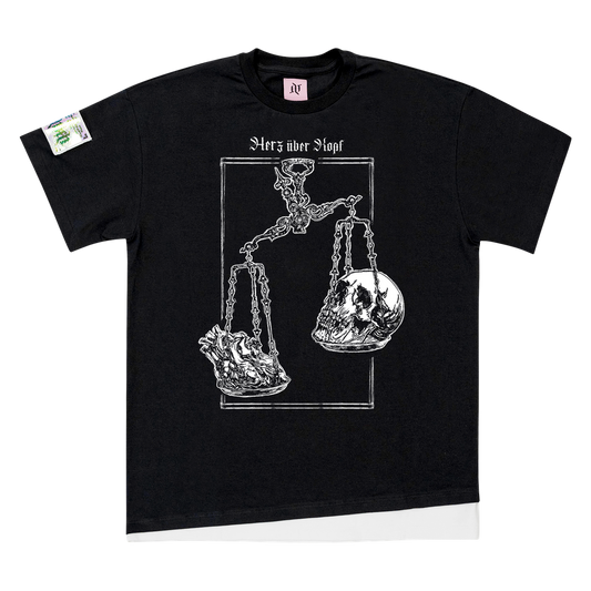 Herz über Kopf - T-Shirt